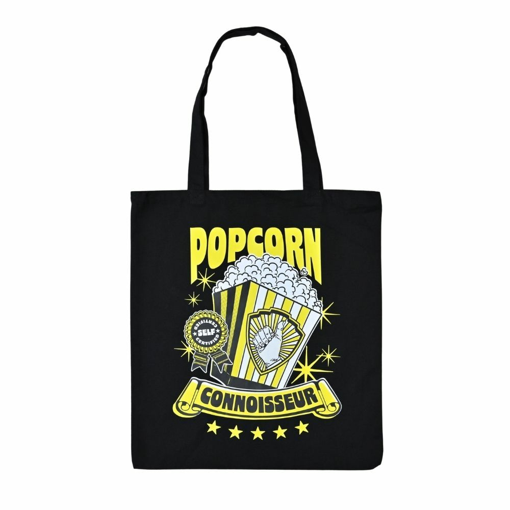 #JomWayang Collection - "Popcorn Connoisseur" Tote Bag