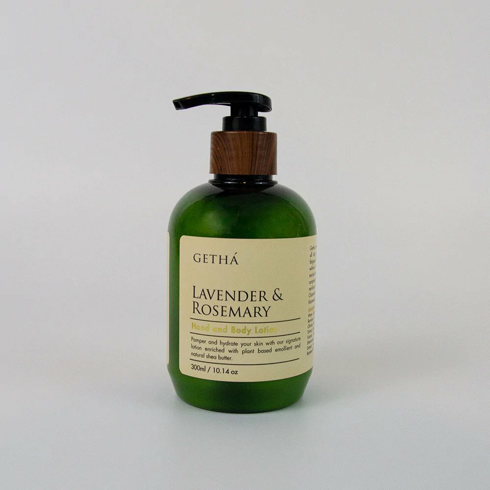 GETHA Hand & Body Lotion - Lavender & Rosemary