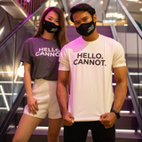 #GSCAdmin T-shirt: Hello. Cannot. T-Shirt (Grey)