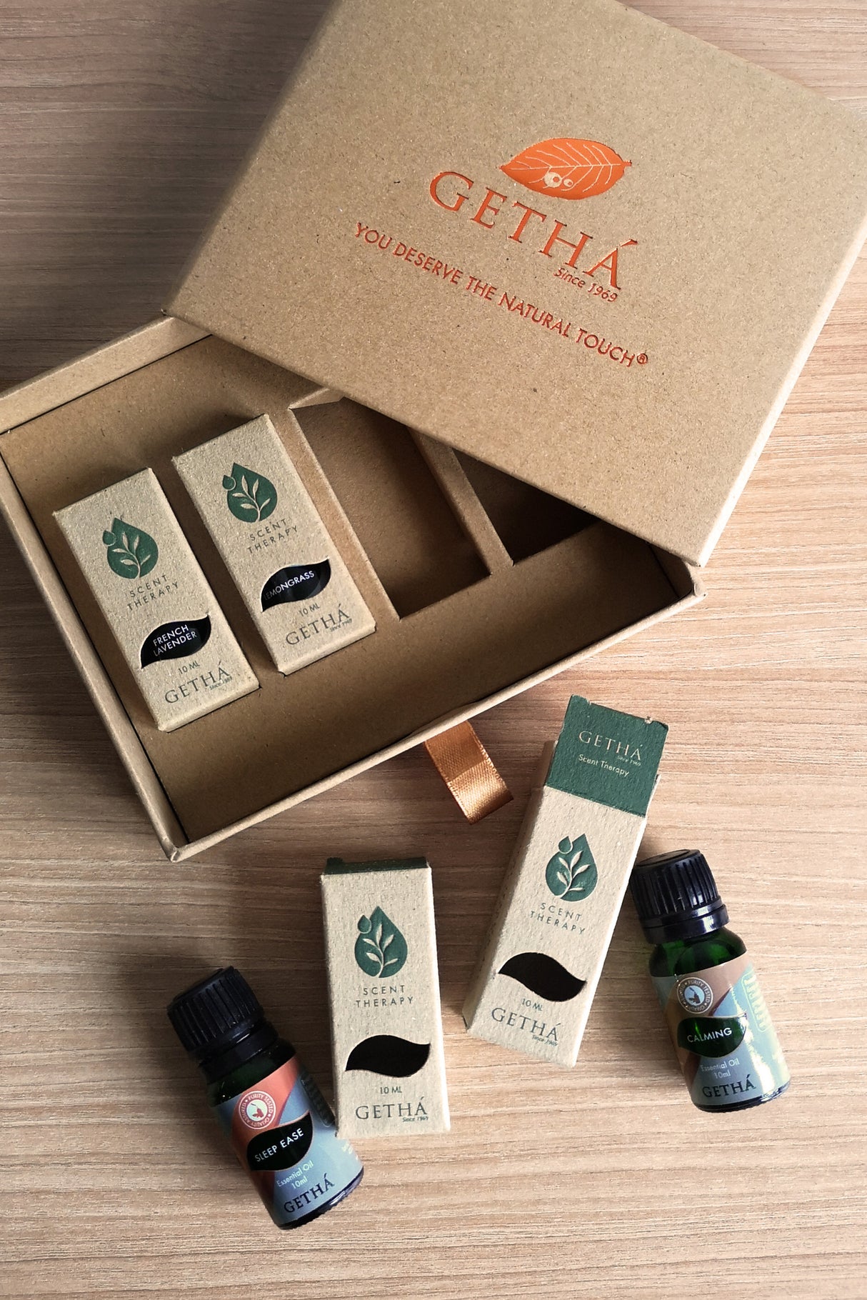 Getha 4 in 1 Essential Oil Set