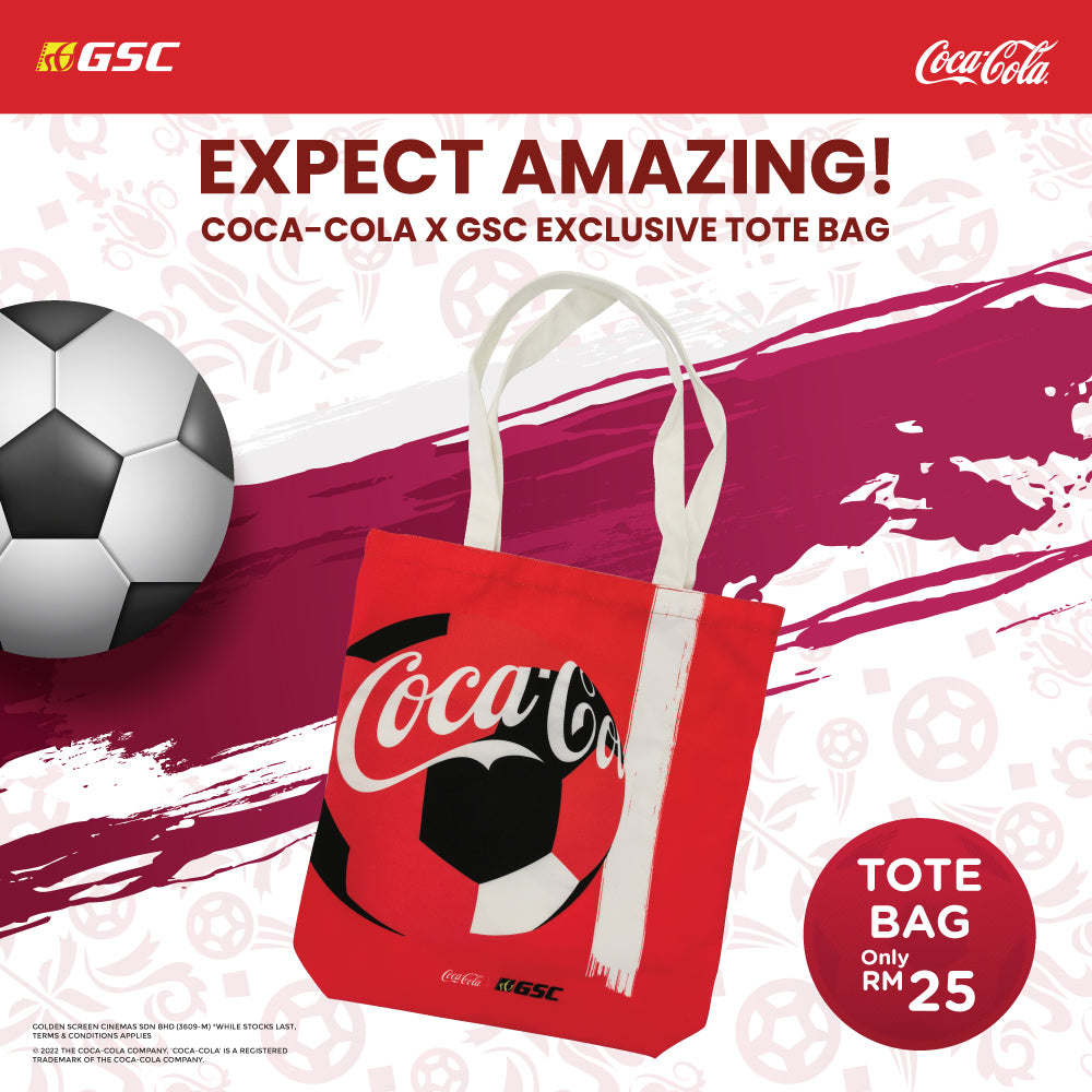 FIFA WORLD CUP - Limited Edition Coca Cola x GSC Tote Bag [Ala Carte]