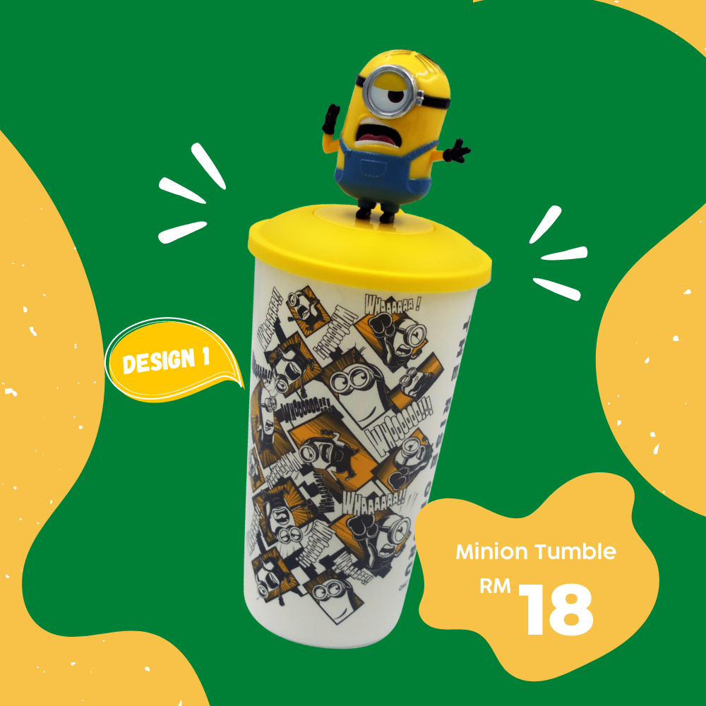 GSC Exclusives Minions: Rise of Gru Tumbler