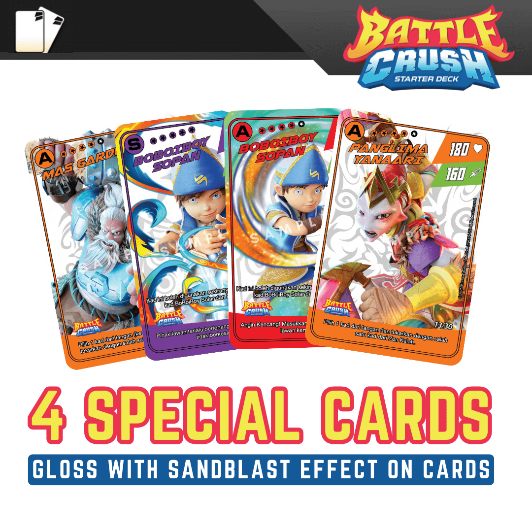 MONSTA GALAXY CARD: STARTER DECK BATTLE CRUSH
