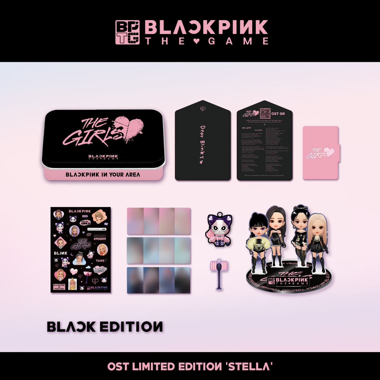 Blackpink The Game Tin Set