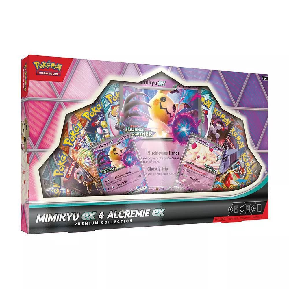 Pokmon TCG: Mimikyu ex & Alcremie ex Premium Collection Box KEEPSAKE by GSC Pokmon TCG: Mimikyu ex & Alcremie ex Premium Collection Box KEEPSAKE by GSC