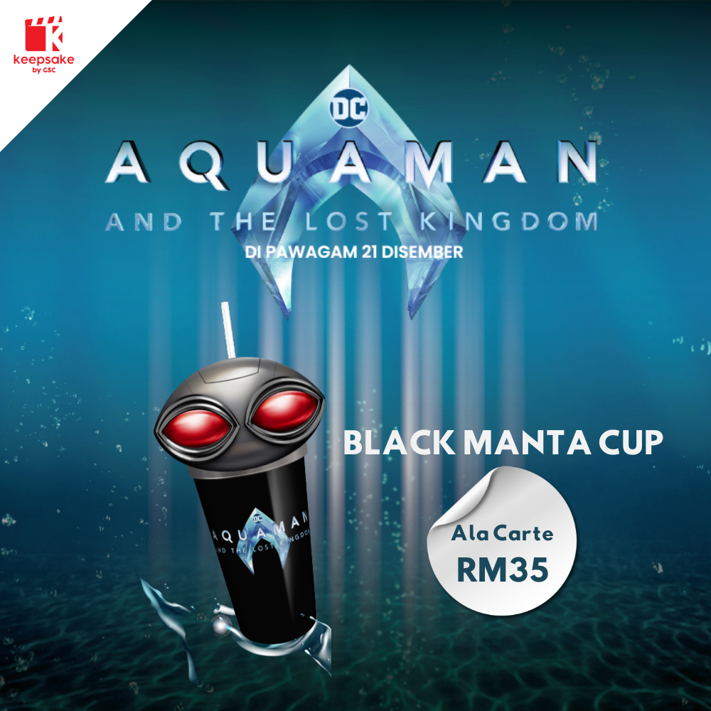 Aquaman & The Lost Kingdom - Back Manta Cup