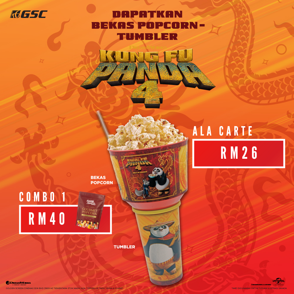 Kung Fu Panda Popcorn Cup