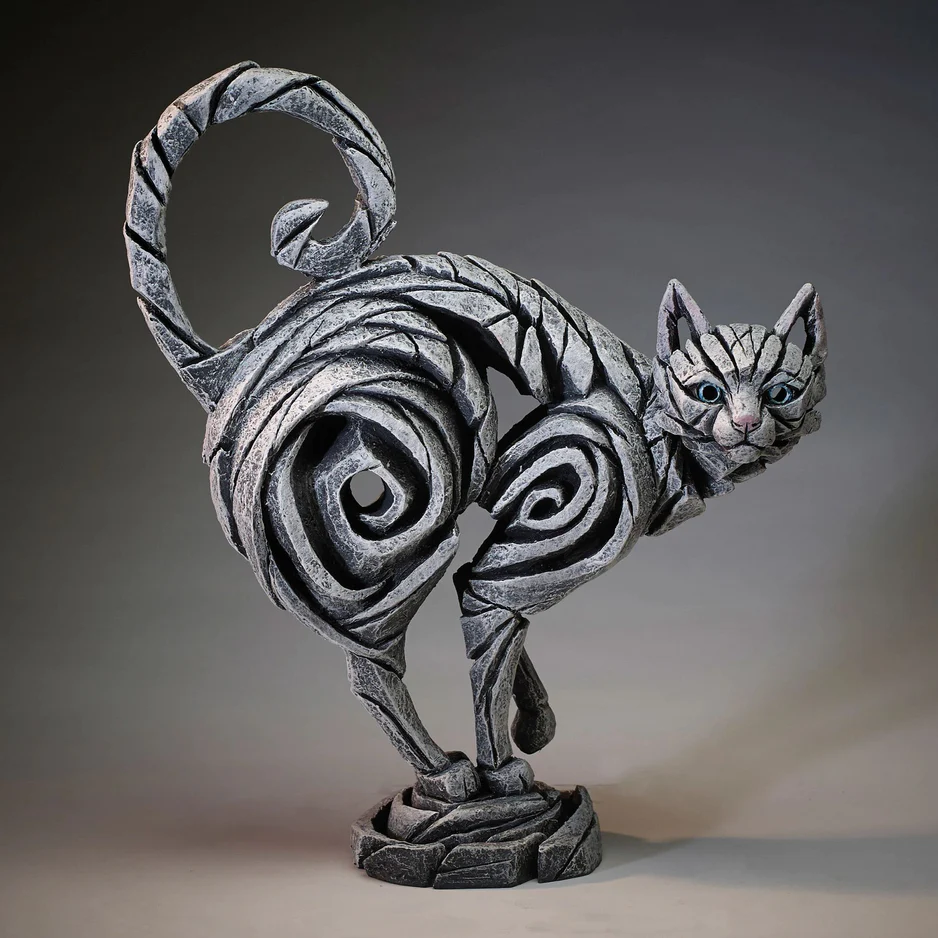 Enesco: Edge Sculpture - Cat Figure (Small)