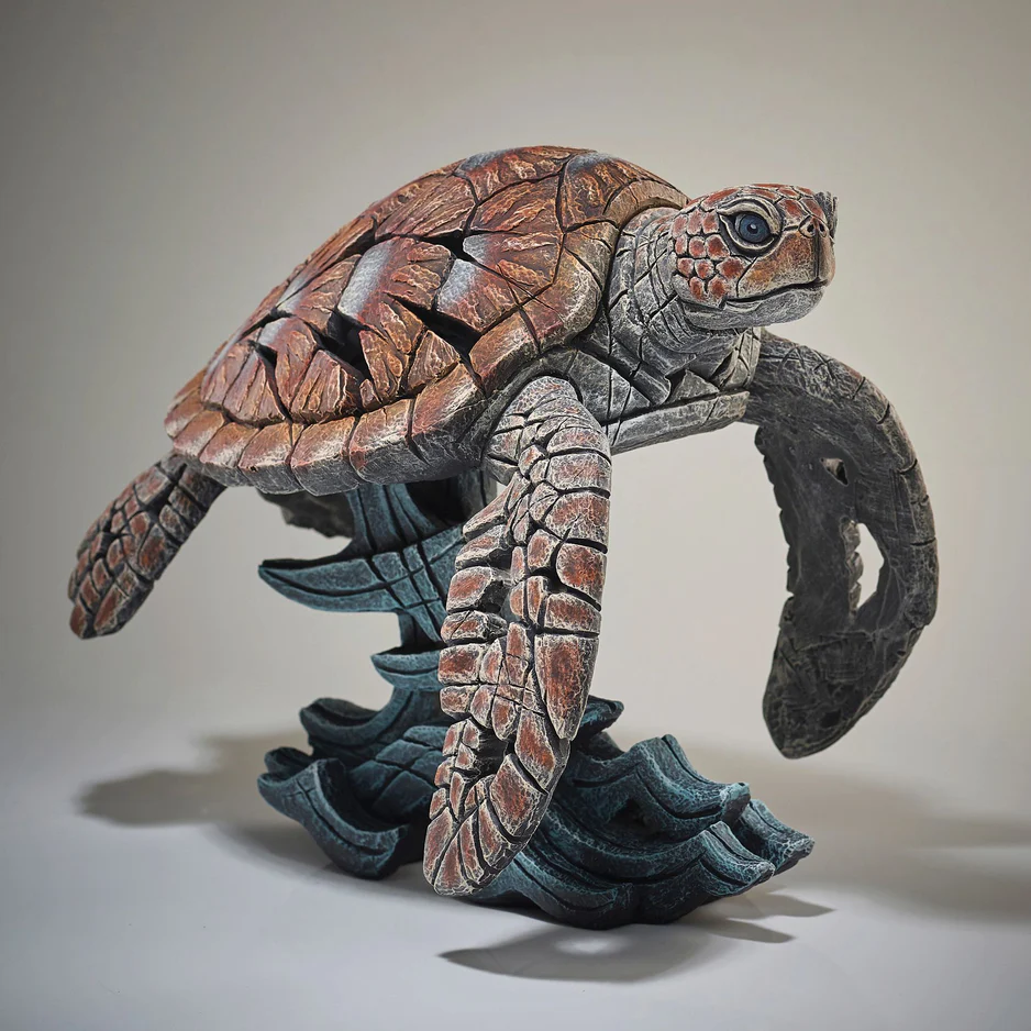 Enesco: Edge Sculpture - Sea Turtle Figure