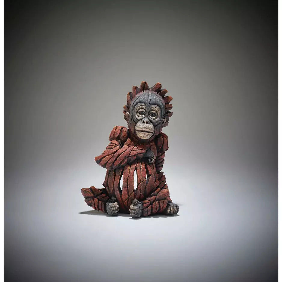 Enesco: Edge Sculpture - Baby Orangutan