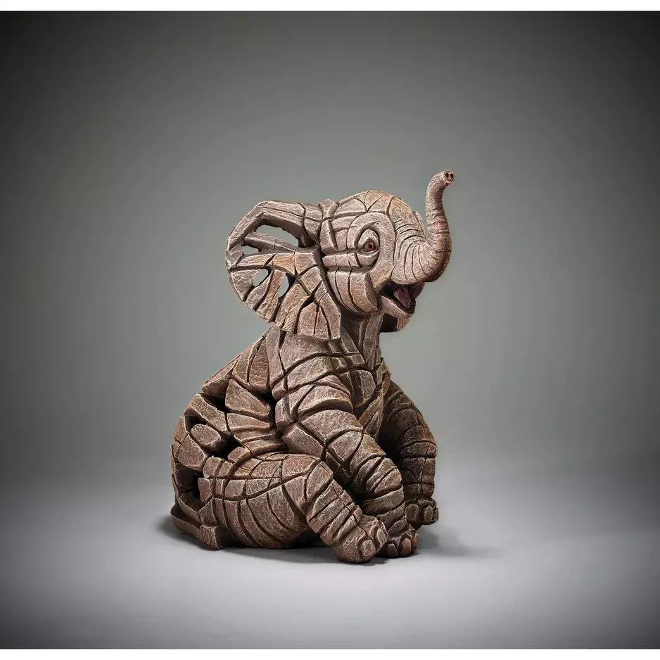 Enesco: Edge Sculpture - Elephant Calf