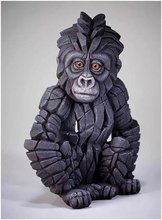 Enesco: Edge Sculpture - Baby Gorilla Figure