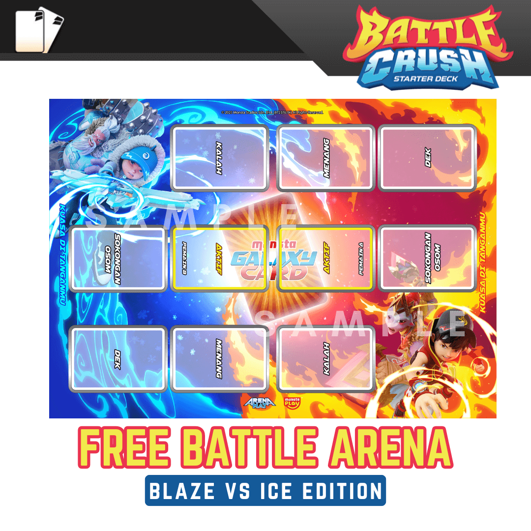 MONSTA GALAXY CARD: STARTER DECK BATTLE CRUSH