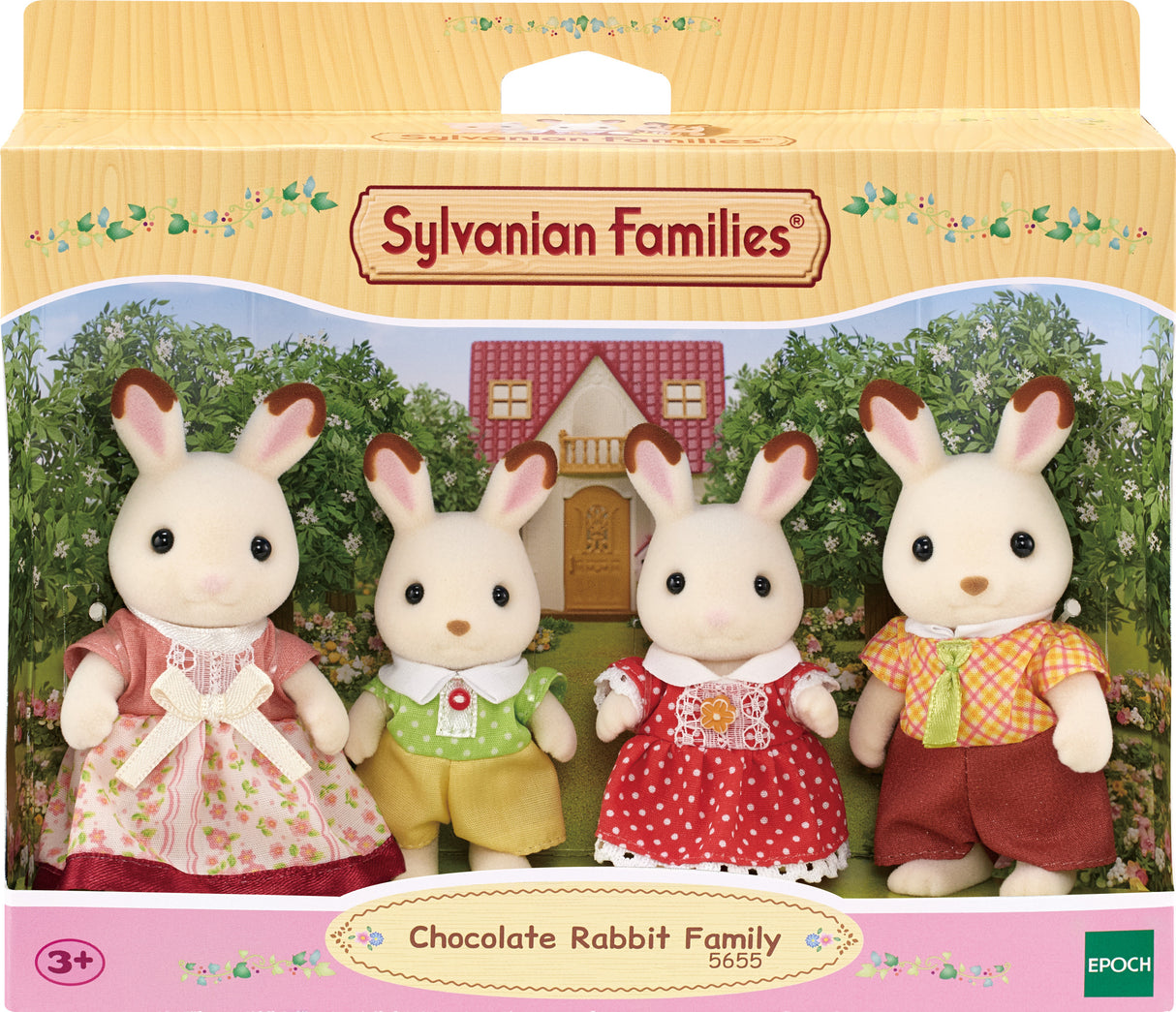 Sylvanian Families Chocolate Rabbit Family