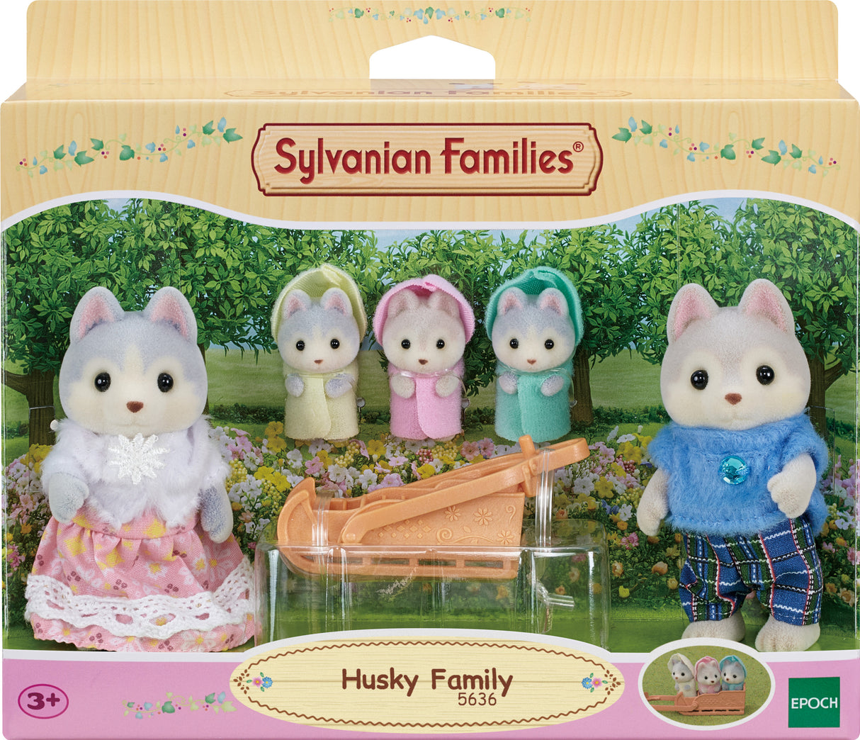 Sylvanian Families Husky Family