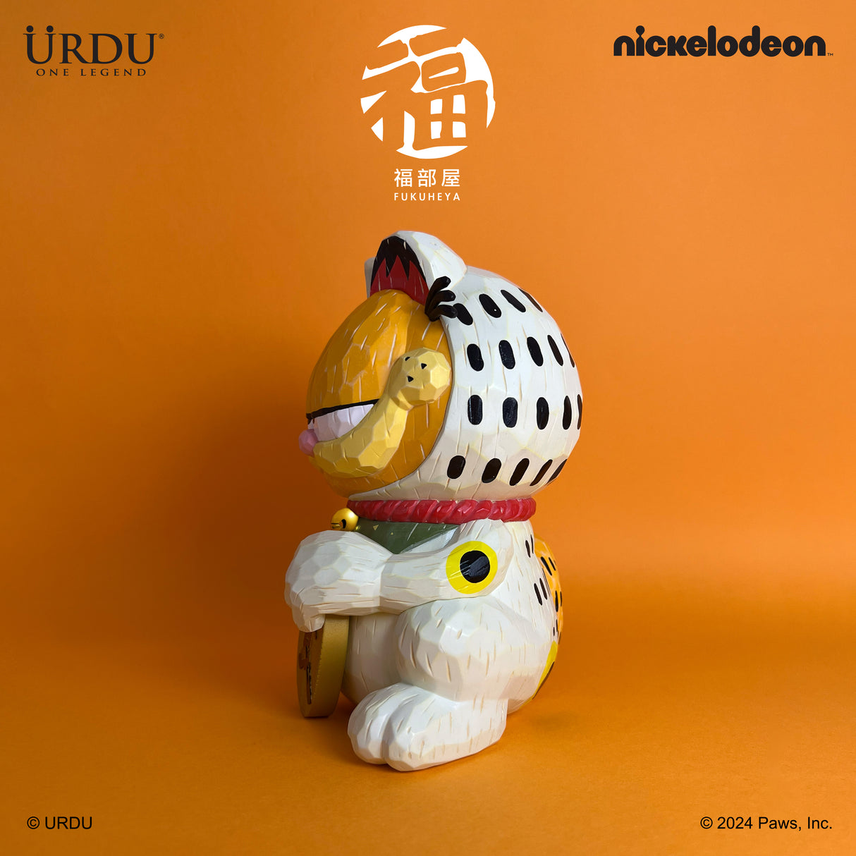 URDU x Nick Fukuheya Maneki Neko - Garfield