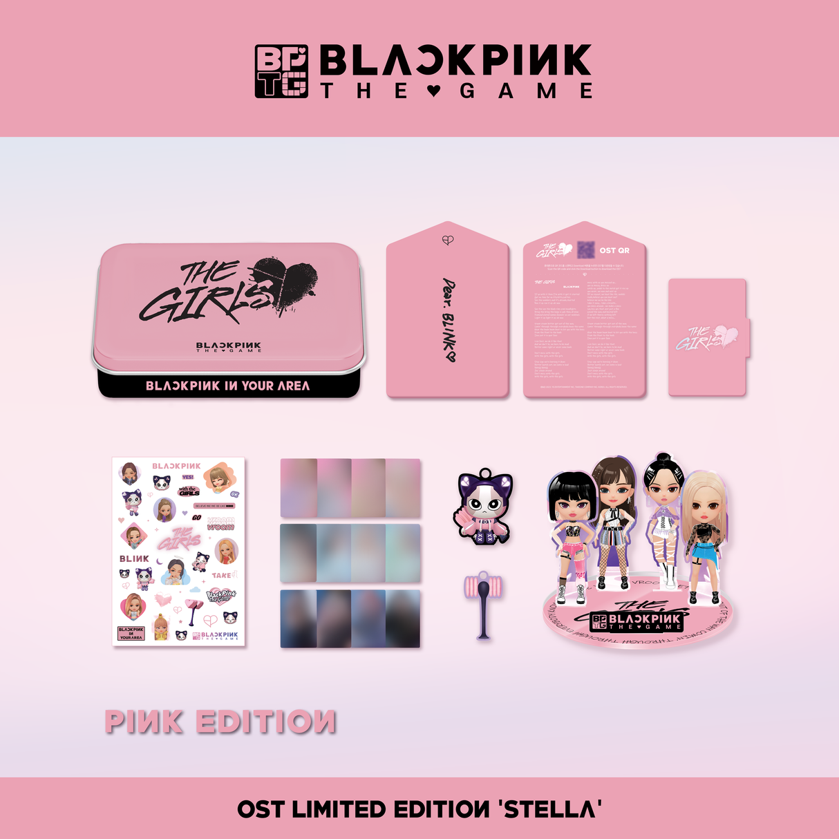 Blackpink The Game Tin Set