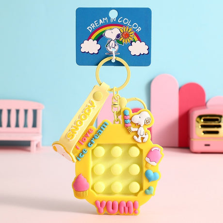 Snoopy Bubble Pop Keychain