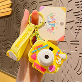 Snoopy Camera Keychain