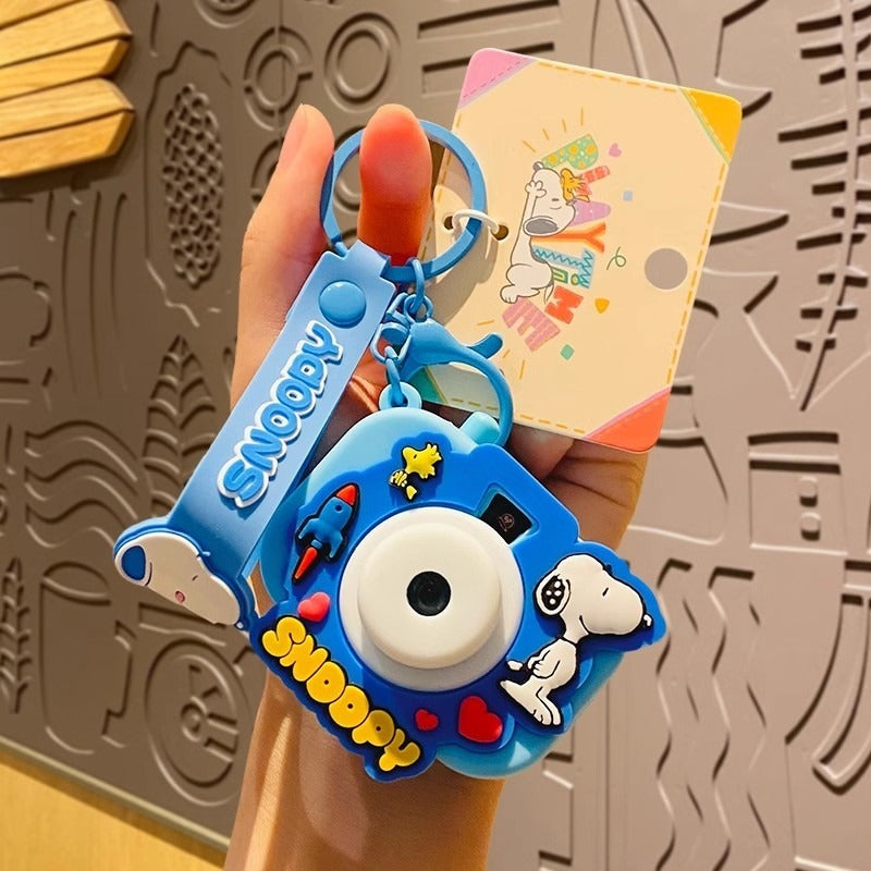 Snoopy Camera Keychain