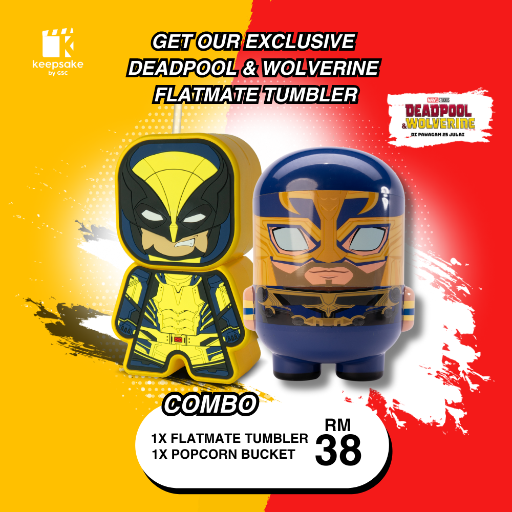 Deadpool & Wolverine Flatmate Tumbler