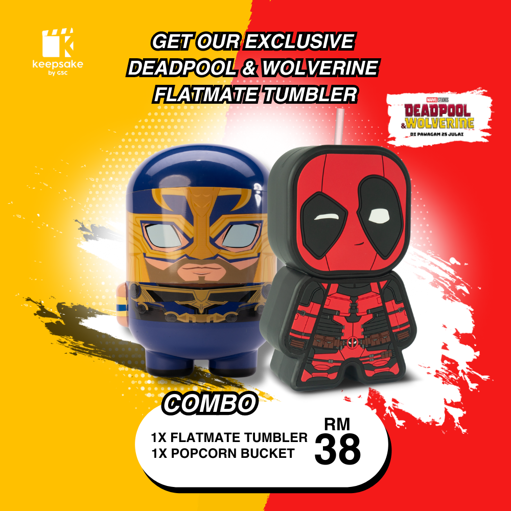 Deadpool & Wolverine Flatmate Tumbler