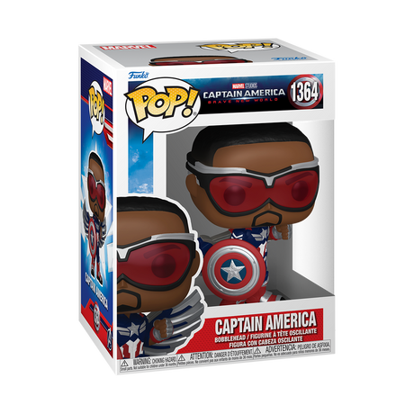 FUNKO POP! Marvel Captain America Brave New World Sam Wilson