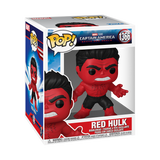 FUNKO POP! Super Captain America Brave New World Red Hulk Super Sized 6"