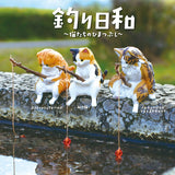 Yell Capsule Toy - Fishing Day - Cats Leisure Time