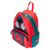 Loungefly : Spider-Verse Miles Morales Hoodie Cosplay Lenticular Mini Backpack