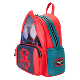 Loungefly : Spider-Verse Miles Morales Hoodie Cosplay Lenticular Mini Backpack