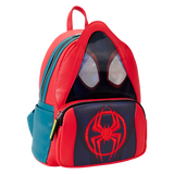 Loungefly : Spider-Verse Miles Morales Hoodie Cosplay Lenticular Mini Backpack