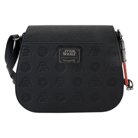 Loungefly : Star Wars Dark Side Light Saber Strap Crossbody Bag