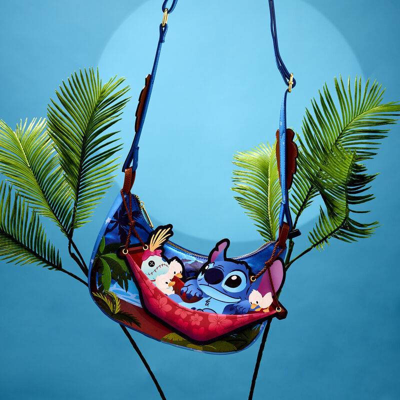 Loungefly : Stitch Camping Cuties Crossbody Bag