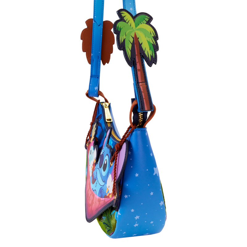 Loungefly : Stitch Camping Cuties Crossbody Bag