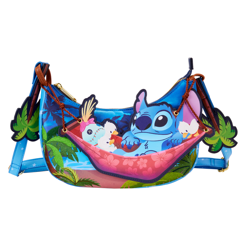 Loungefly : Stitch Camping Cuties Crossbody Bag