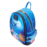 Loungefly : Stitch Camping Cuties Glow Mini Backpack