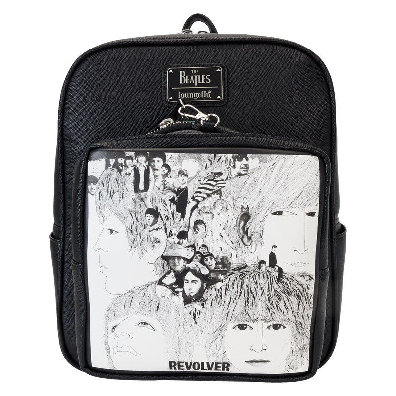 Loungefly : The Beatles Revolver Album Cover Mini Backpack with Record Coin Bag