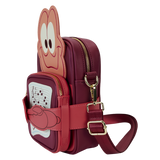 Loungefly : The Little Mermaid 35th Anniversary Sebastian Crossbuddies™ Cosplay Crossbody Bag with Coin Bag