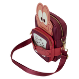 Loungefly : The Little Mermaid 35th Anniversary Sebastian Crossbuddies™ Cosplay Crossbody Bag with Coin Bag