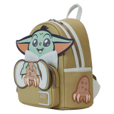 Loungefly : The Mandalorian Grogu & Crabbies Cosplay Mini Backpack