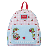 Loungefly : Strawberry Shortcake Denim Pocket Mini Backpack