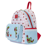 Loungefly : Strawberry Shortcake Denim Pocket Mini Backpack