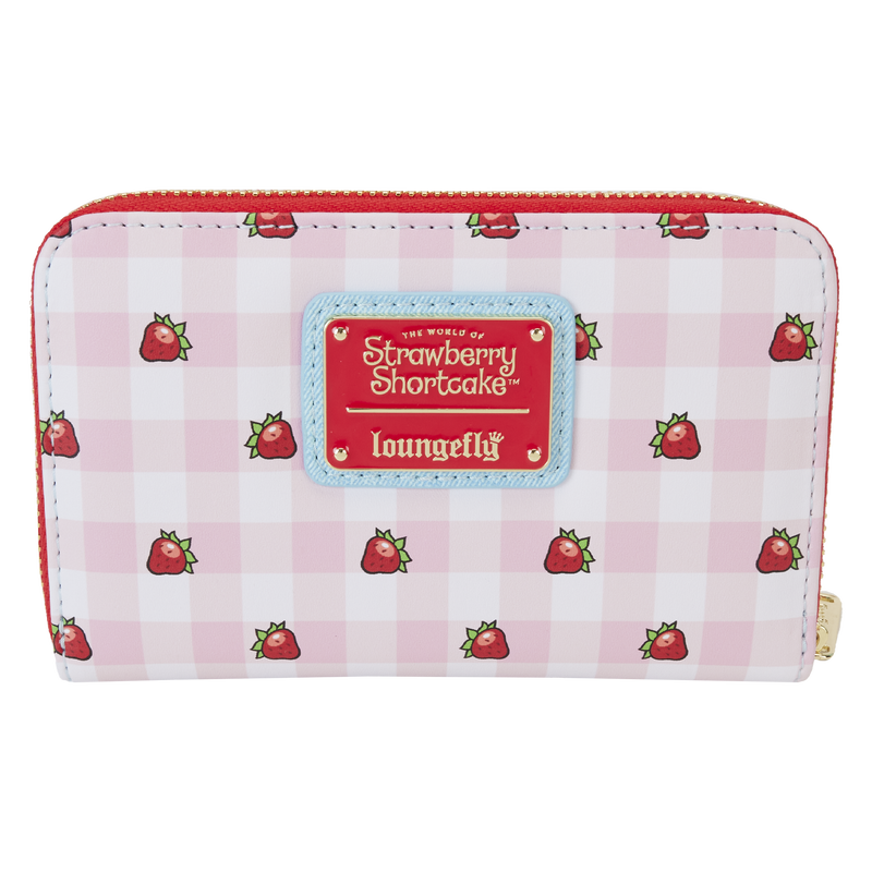 Loungefly : Strawberry Shortcake Denim Zip Around Wallet