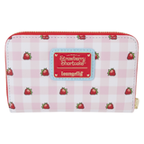 Loungefly : Strawberry Shortcake Denim Zip Around Wallet