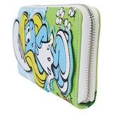 Loungefly : The Smurfs™ Smurfette™ Cosplay Zip Around Wallet