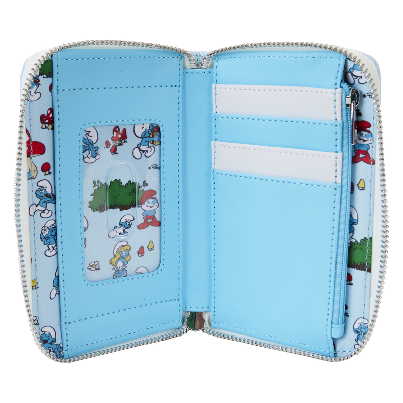 Loungefly : The Smurfs™ Smurfette™ Cosplay Zip Around Wallet