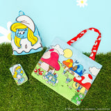 Loungefly : The Smurfs™ Village Life Canvas Tote Bag