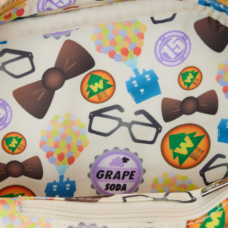 Loungefly : Up 15th Anniversary Dug Crossbuddies™ Cosplay Crossbody Bag with Coin Bag