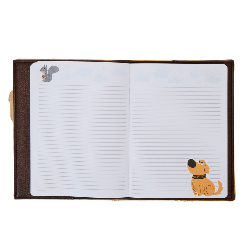 Loungefly : Up 15th Anniversary Dug Plush Refillable Stationery Journal